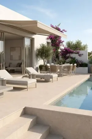Offre Spéciale Carrelage VIDA Terra 60x120 extérieur beige rosé